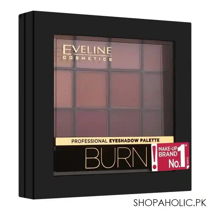 eveline burn professional eye shadow palette, 12 pack main image