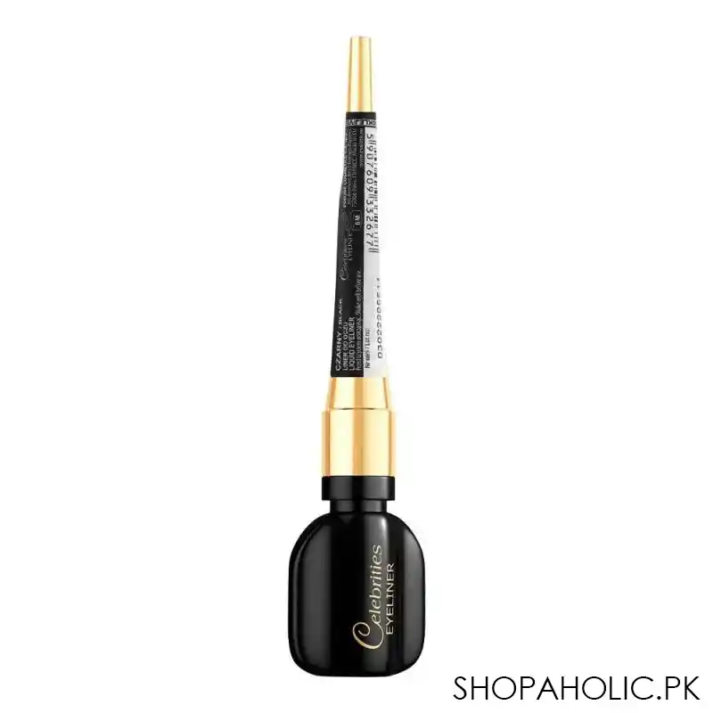 eveline celebrities liquid eyeliner, black image2