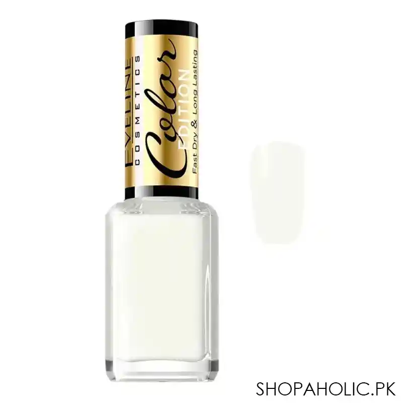 eveline color edition fast dry & long lasting nail polish, 12ml, 30 main image