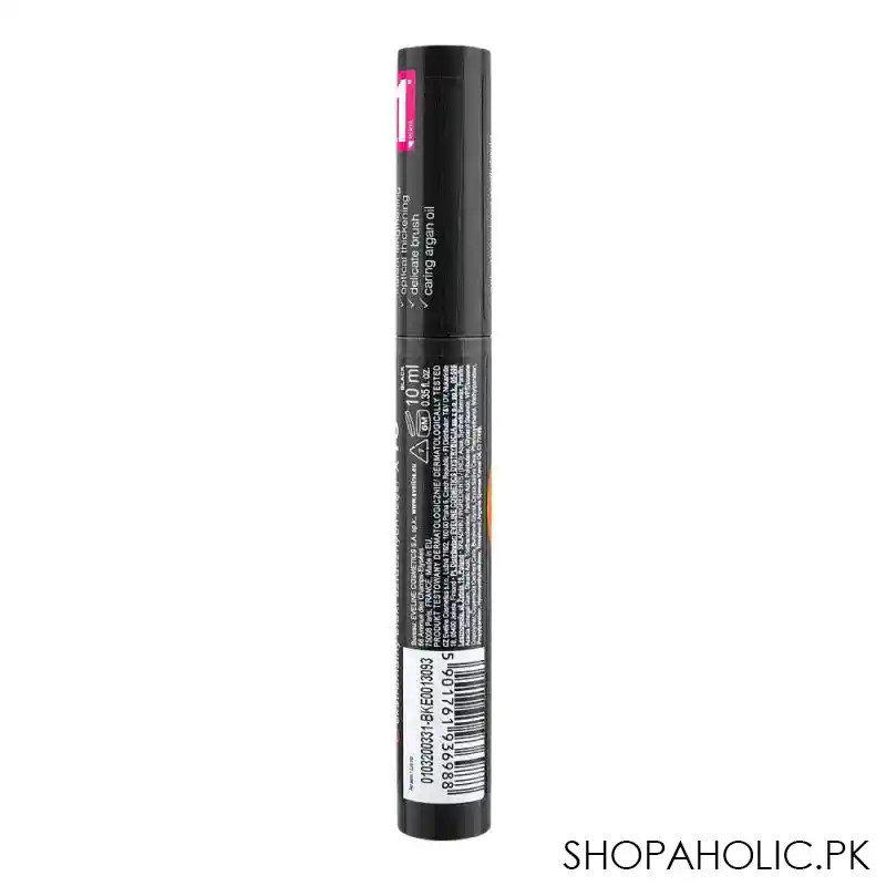 eveline extension volume extreme lengthening & care false definition 4d mascara, black image2
