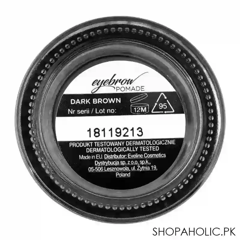 eveline eyebrow pomade, dark brown image2