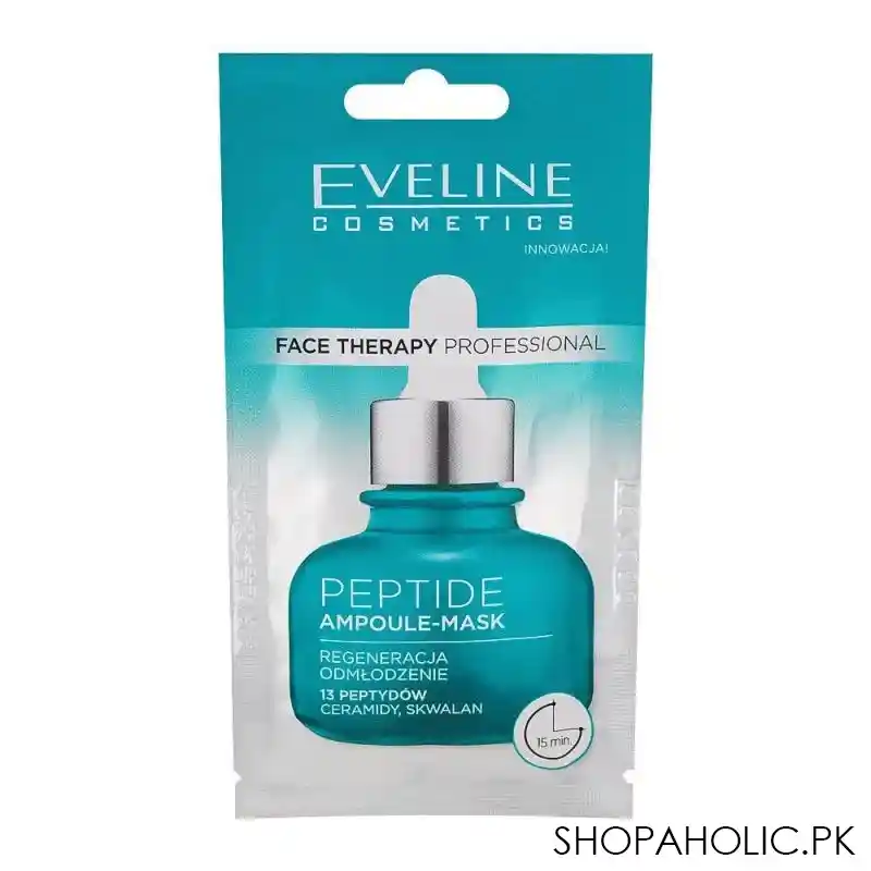 eveline face therapy professional peptide ampoule mask, 8ml main image