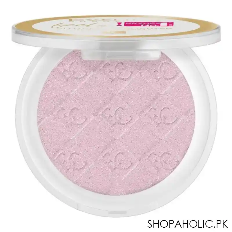 eveline feel the glow diamond highlighter, 03 rose gold, 4g image2