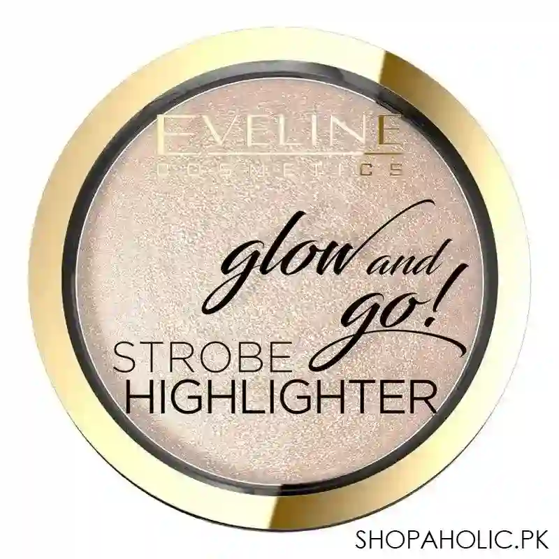eveline glow and go strobe highlighter, 01, champagne main image