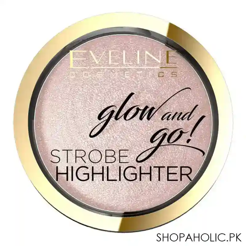 eveline glow and go strobe highlighter, 02, gentle gold main image