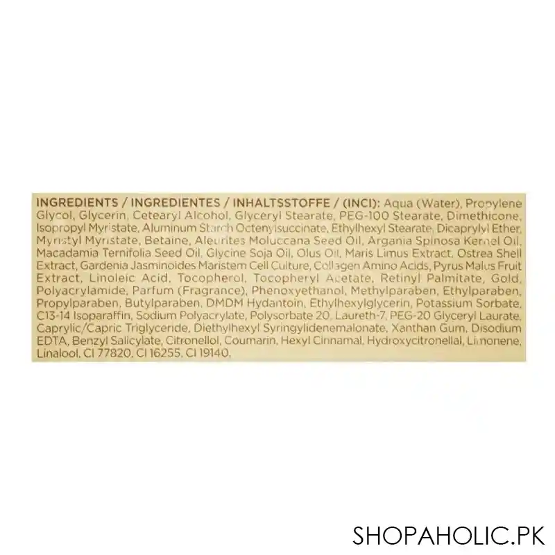 eveline gold revita expert 30+24k gold luxurious smoothing day and night cream, 50ml image4