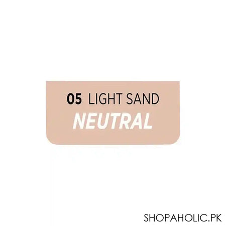 Eveline Liquid Camouflage Full Coverage Concealer, Waterproof, Long Lasting, 05 Light Sand - Image 3