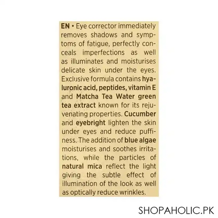 eveline magical perfection anti fatigue eye concealer, 15ml image3