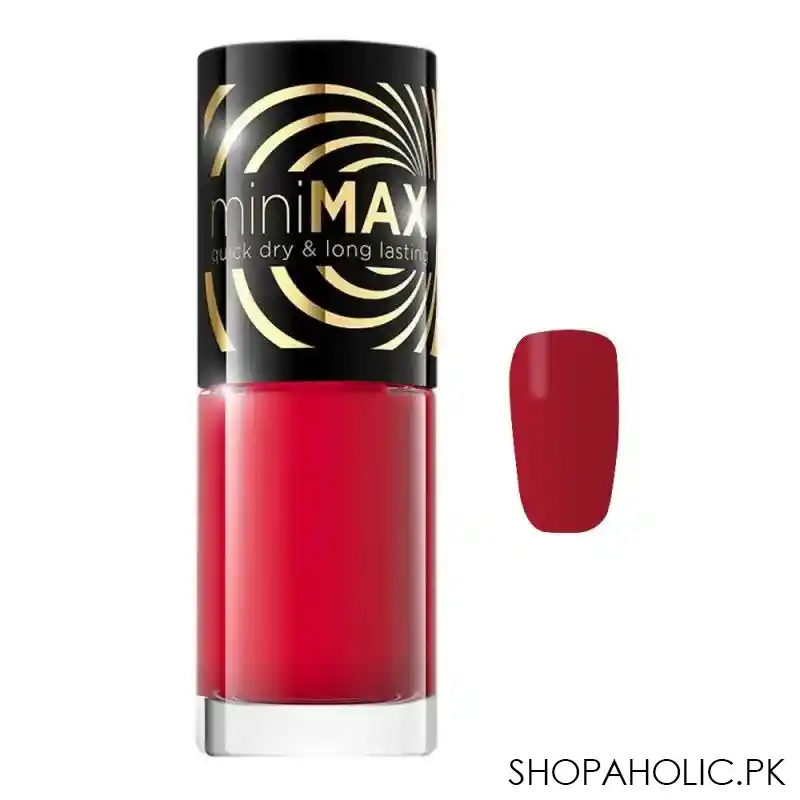 eveline mini max quick dry & long lasting nail polish, 5ml, 135 main image