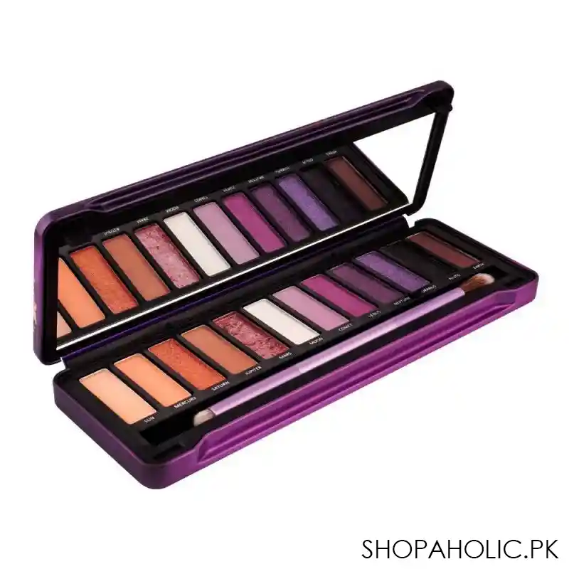 eveline mystic galaxy eyeshadow palette, 12 shades main image