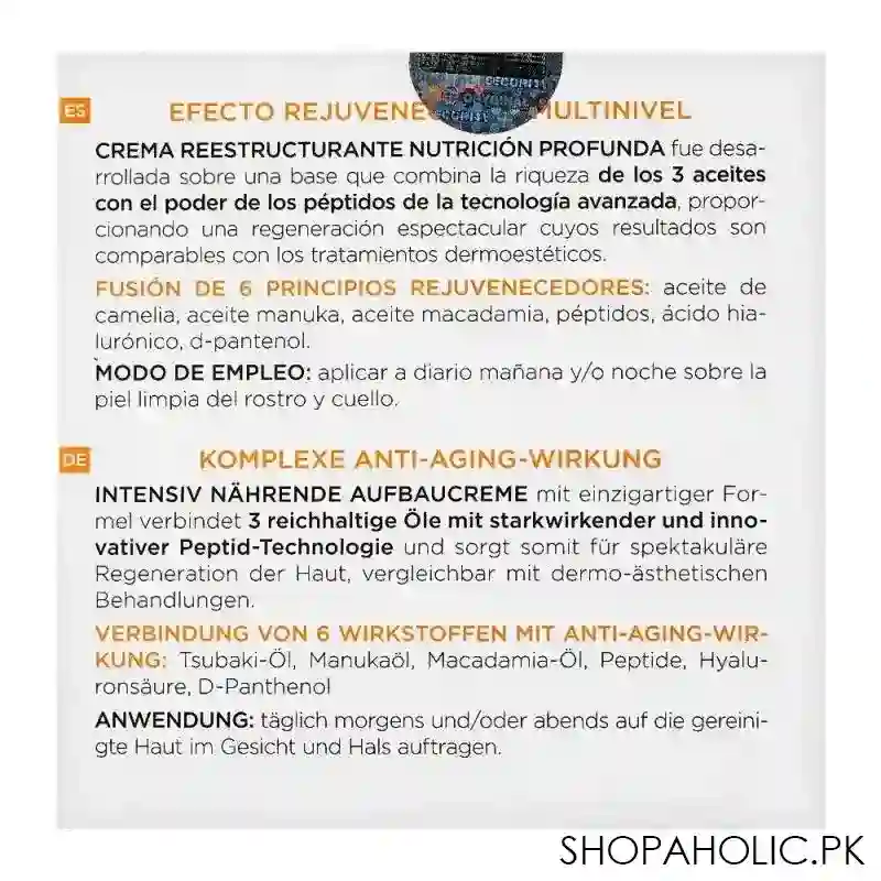 eveline skin care expert 3 oils deeply nourishing and restoring day & night cream, 50ml image4