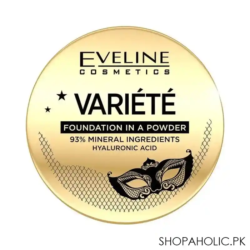 eveline variete foundation in a powder, 03 light vanilla, 8g image2