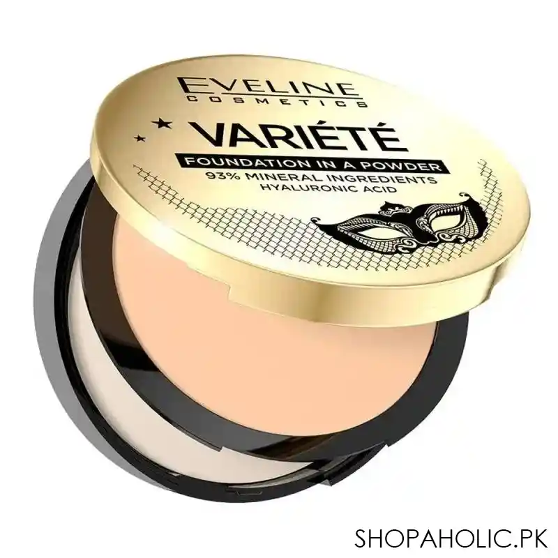 eveline variete foundation in a powder, 03 light vanilla, 8g main image