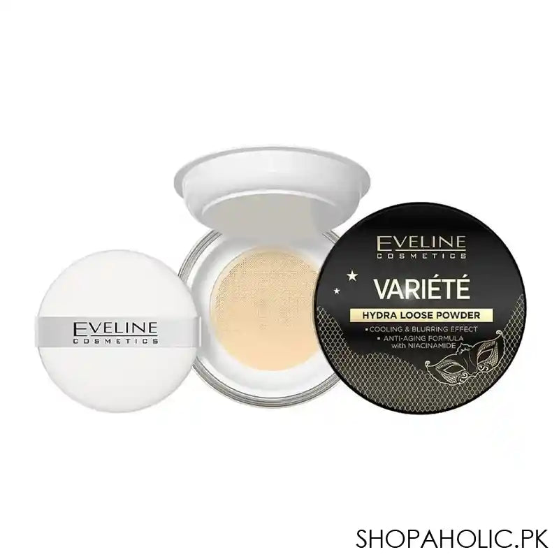 Eveline Variete Hydra Loose Powder With Cooling & Blurring Effect, 5g - Image 4