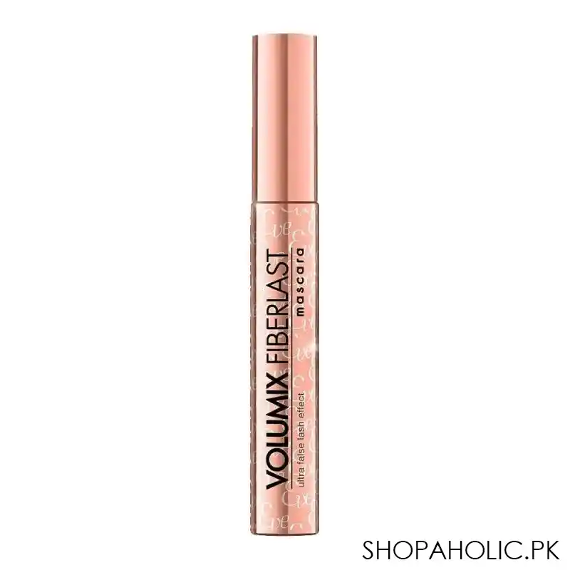 eveline volumix fiber last u litresa false lash effect mascara, black image2