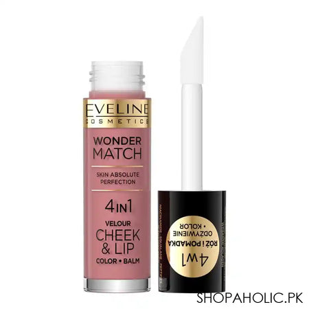 Eveline Wonder Match Skin Absolute Perfection 4-In-1 Velour Cheek & Lip Color + Balm, 02 - Main Image
