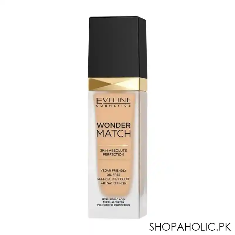 eveline wonder match skin absolute perfection foundation, 01 ivory, 30ml main image