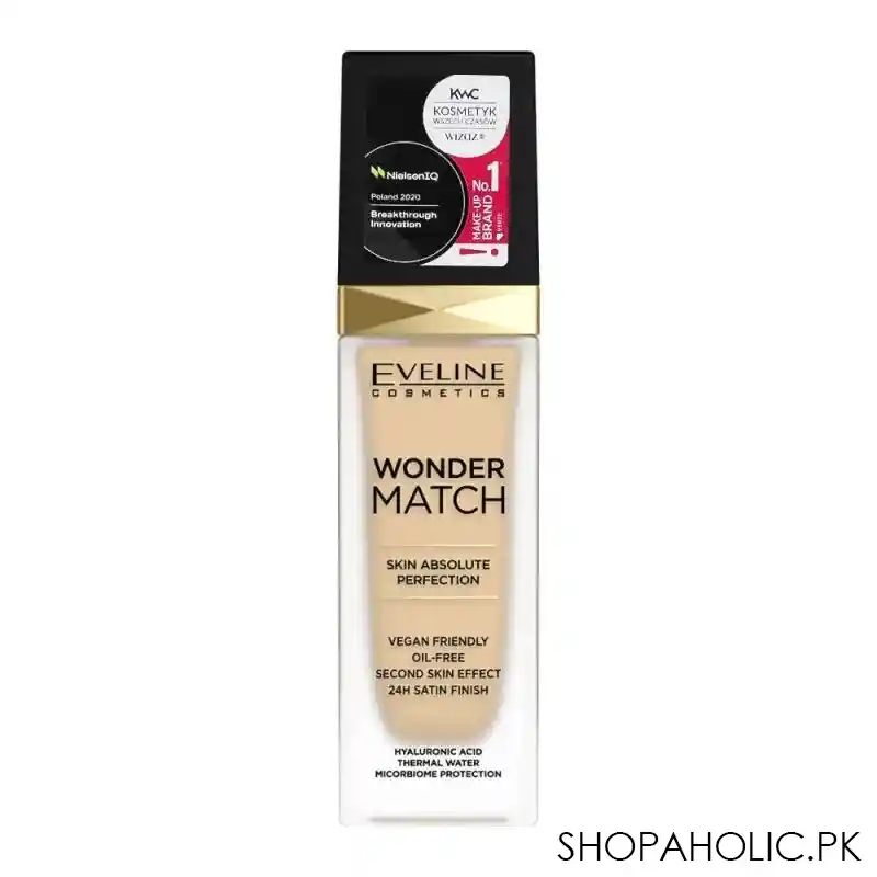 eveline wonder match skin absolute perfection foundation, 05, light porcelain main image
