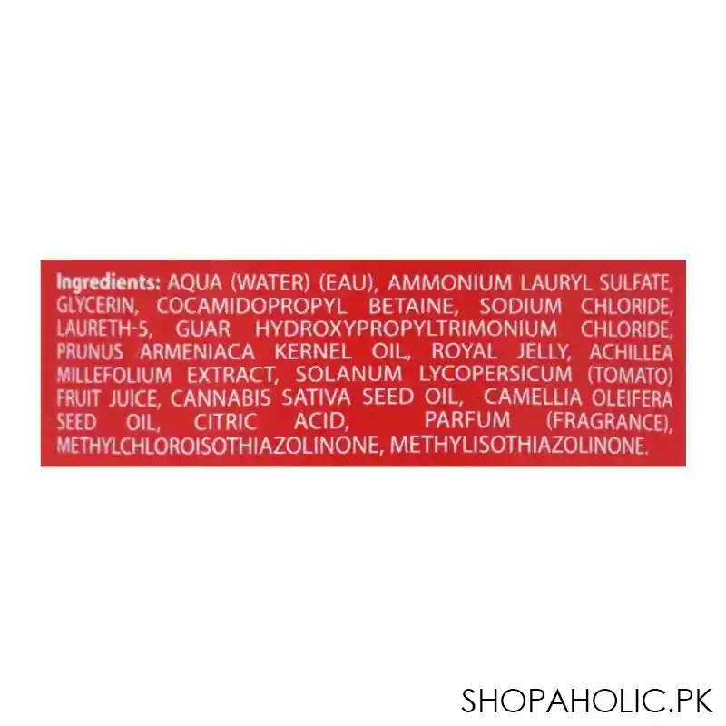 every green colored hair restorative shampoo, 500ml image2