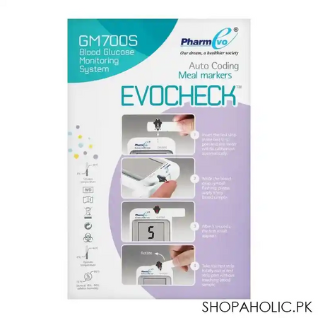 evocheck blood glucose monitoring system, gm700s image3