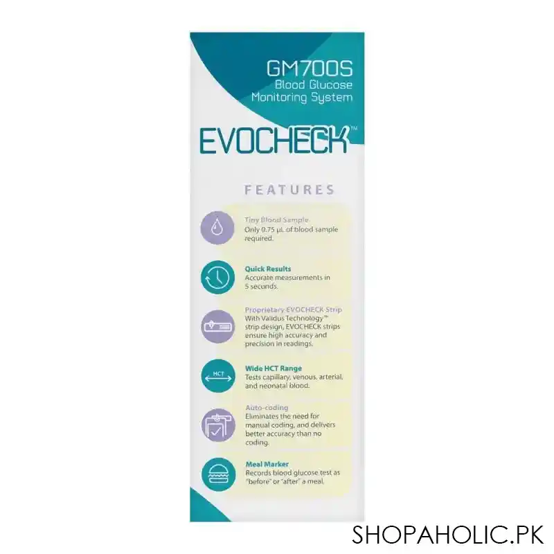 evocheck blood glucose monitoring system, gm700s image4