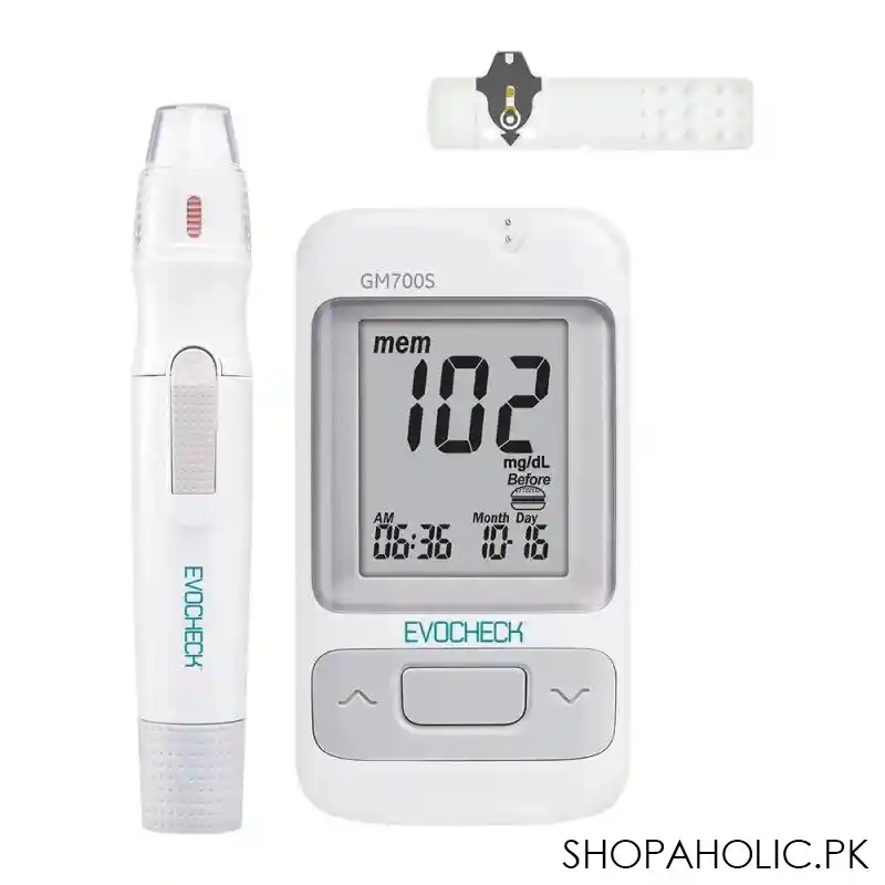 evocheck blood glucose monitoring system, gm700s main image
