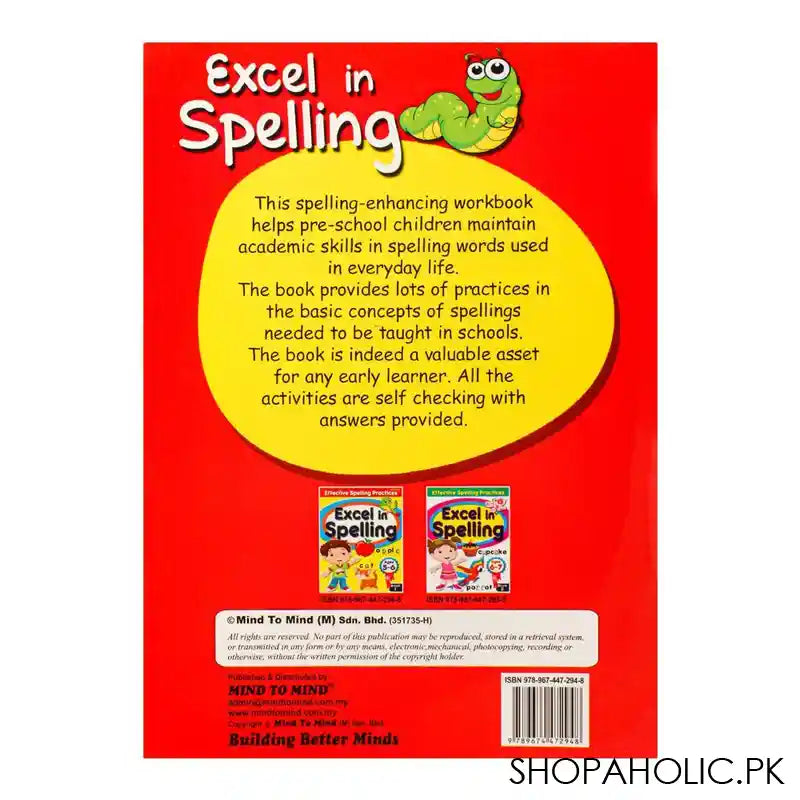 Excel In Spelling Ages 5 - 6 Book - 1 - Image 2