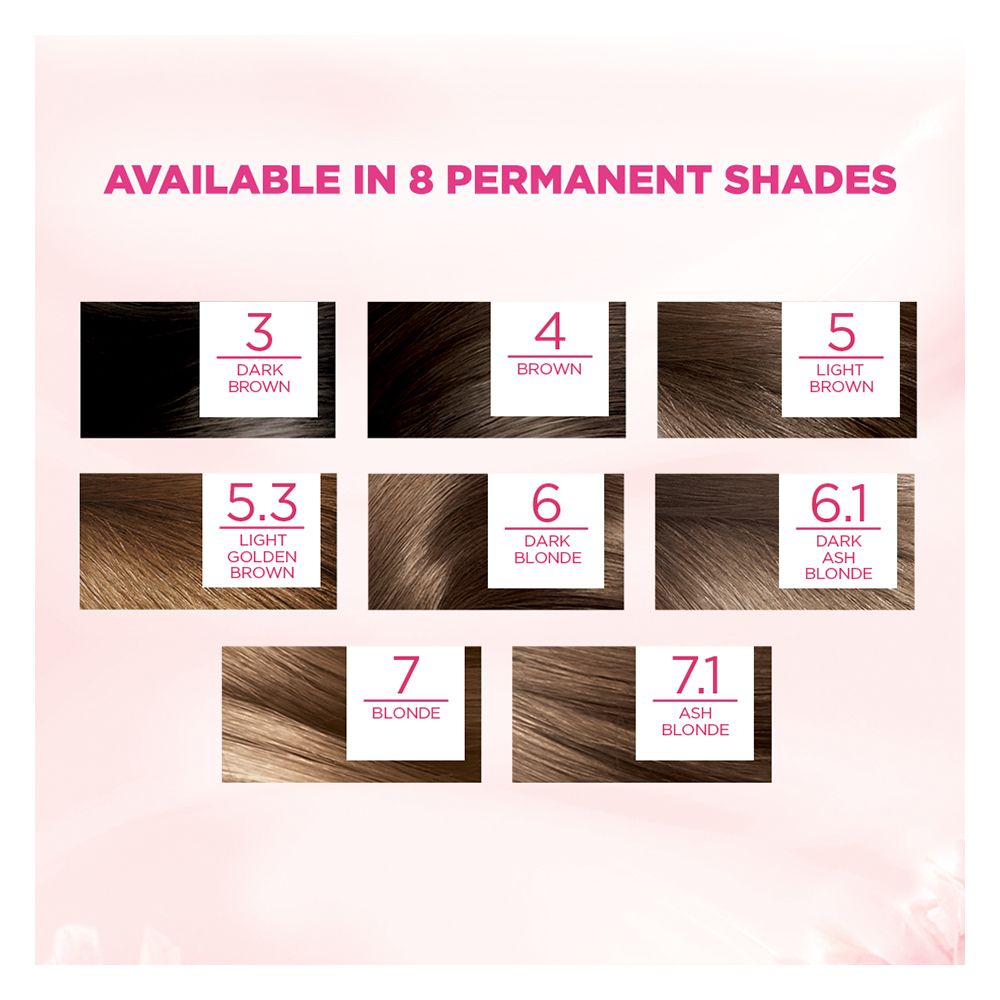 L'Oreal Excellence Creme Hair Color Ash Blond 7.1, Triple Protection Seals, Replenishes & Conditions - Image 6