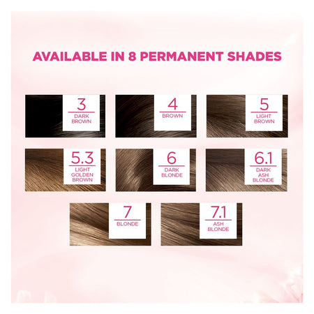 L'Oreal Excellence Creme Hair Color Dark Brown 3, Triple Protection Seals, Replenishes & Conditions - Image 6
