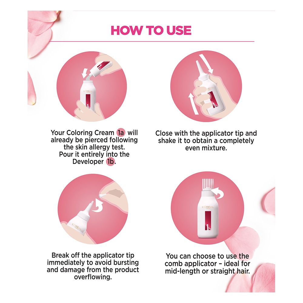 L'Oreal Excellence Creme Hair Color Light Brown 5, Triple Protection Seals, Replenishes & Conditions - Image 3