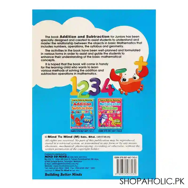 Express Skills For Mastering Addition & Subtraction For Juniors - Image 4