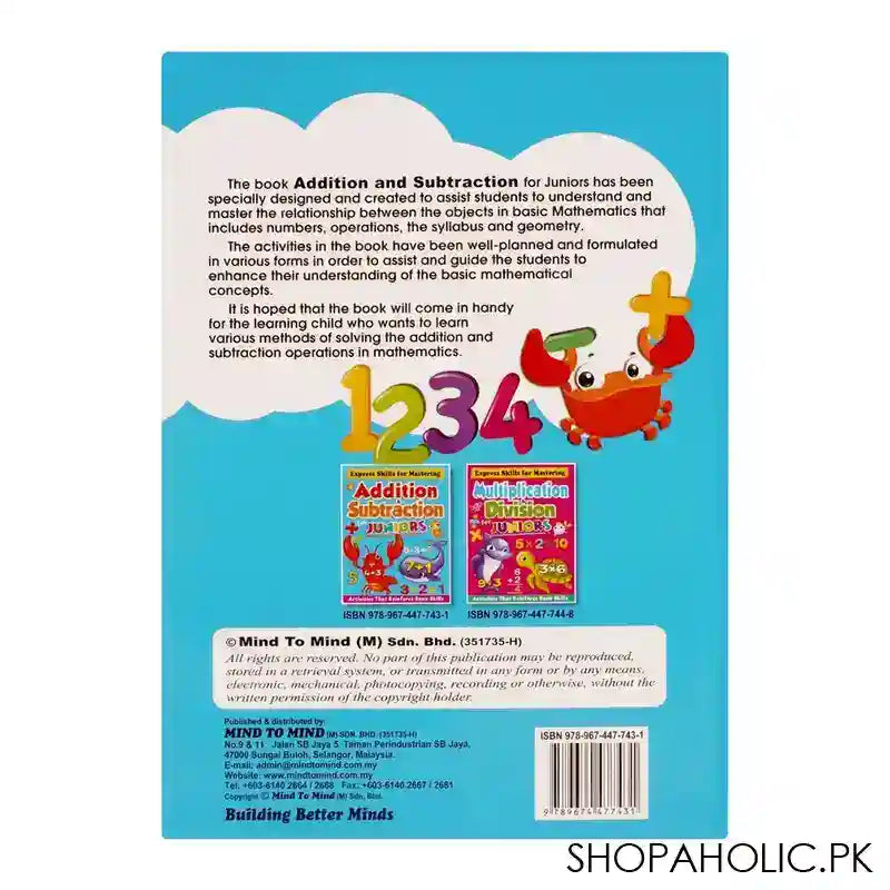Express Skills For Mastering Addition & Subtraction For Juniors - Image 5