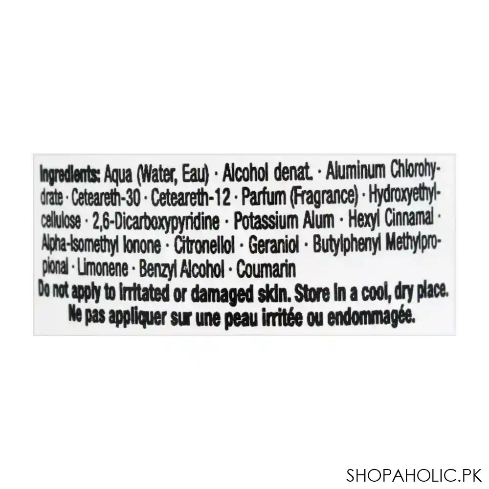 fa 48h protection invisible power powdery cotton scent roll on deodorant, for women, 50ml image3