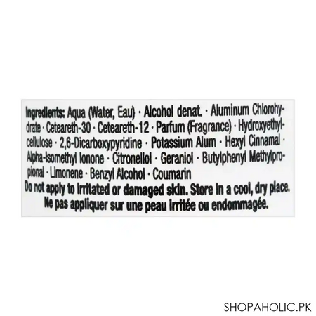 fa 48h protection invisible power powdery cotton scent roll on deodorant, for women, 50ml image3