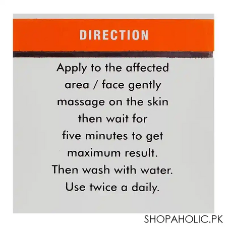 faab pharma wash off oil free acne wash, 120ml image5