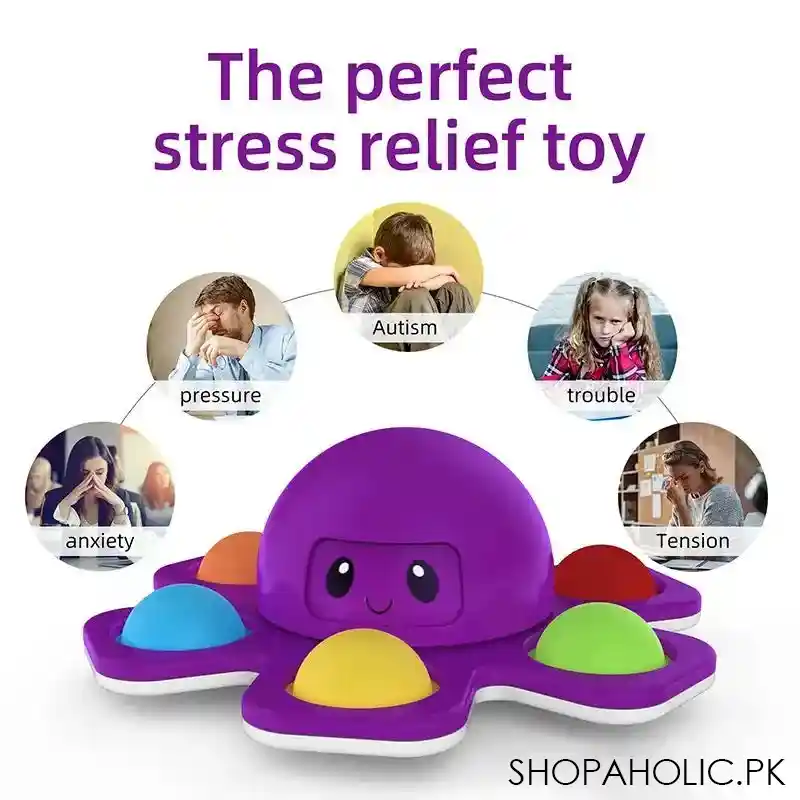 face changing octopus fidget spinner image5