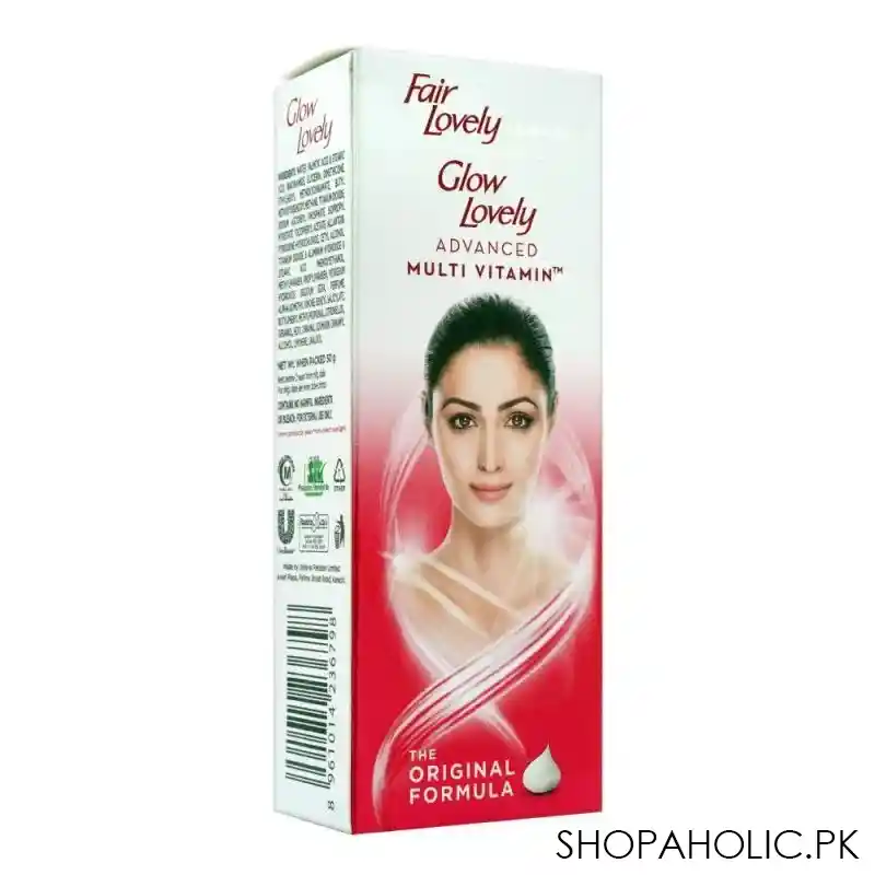 fair & lovely is now glow & lovely advanced multi vitamin cream, original formula, 50g image4