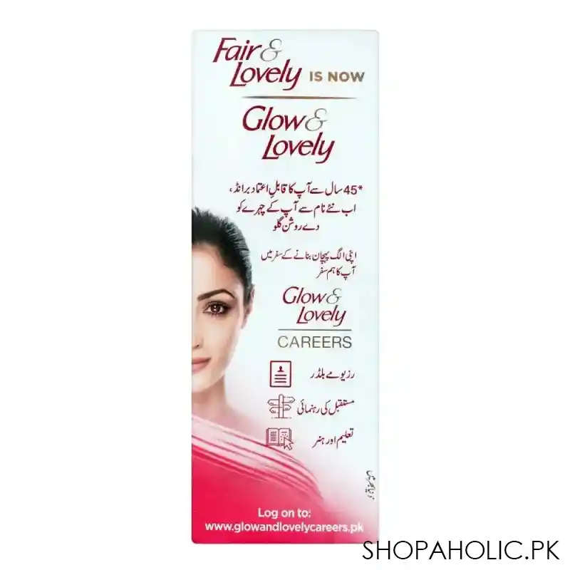 fair & lovely is now glow & lovely advanced multi vitamin cream, original formula, 50g image5