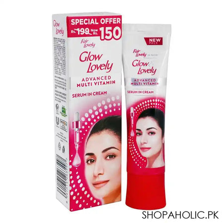 Fair & Lovely Is Now Glow & Lovely Advanced Multi Vitamin Serum In Cream, 25g, Special Offer Rs.150/- - Main Image