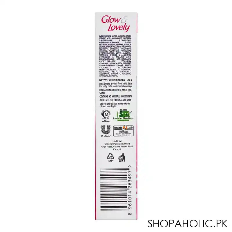 Fair & Lovely Is Now Glow & Lovely Advanced Multi Vitamin Serum In Cream, 25g, Special Offer Rs.150/- - Image 3