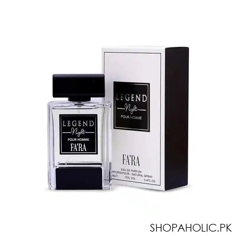 fa'ra legend night pour homme eau de parfum, fragrance for men, 100ml main image