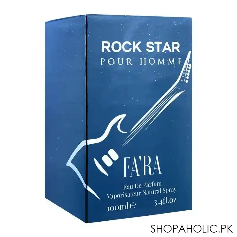 fa'ra rock star pour homme eau de parfum, fragrance for men, 100ml image2
