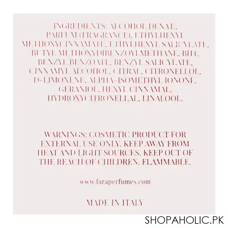 fa'ra true love for women eau de parfum, 100ml image4