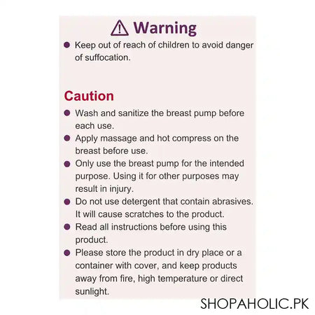 Farlin Breast Milk Saver Pump, 110ml, AA-11007 - Image 3