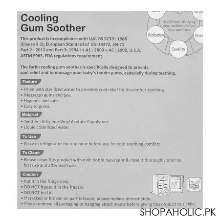 Farlin Doctor J. Cooling Gum Soother, BF-148 - Image 2