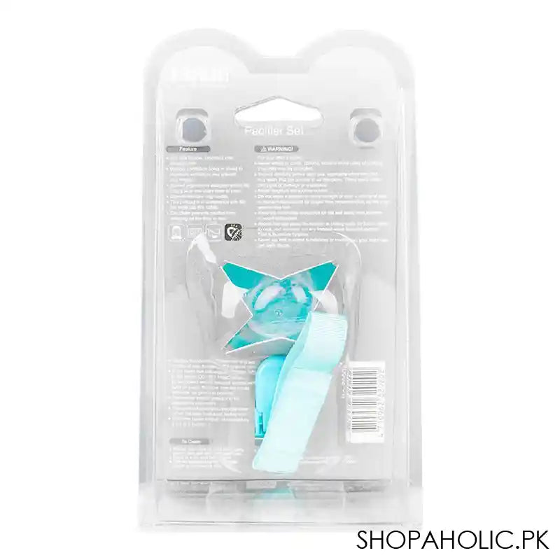 Farlin J' Aime Chu Chu Cherry J'aime Pacifier N' Chain, For 0+ Months, Phthalate, PVC & BPA Free, BA-20008 - Image 2