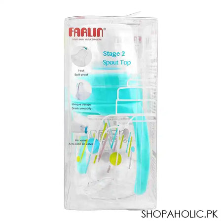 Farlin J'Aime Gulu Gulu Tritan Crystal Transparent Spout Top Drinking Cup, 150ml, AG-10027 - Image 8