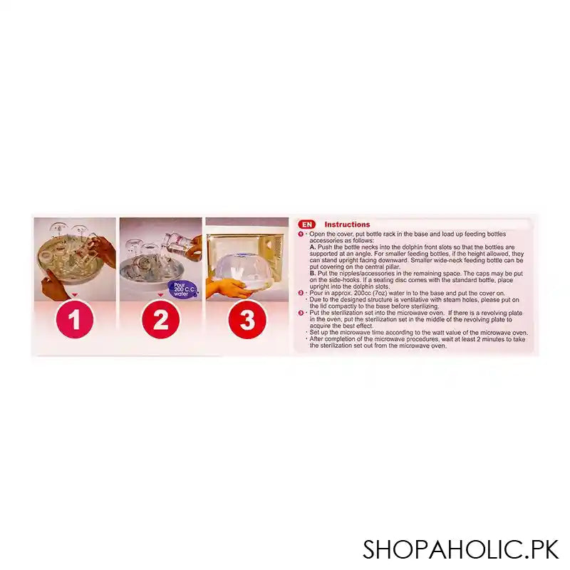 Farlin Microwave Sterilization Set, BF-213B - Image 3