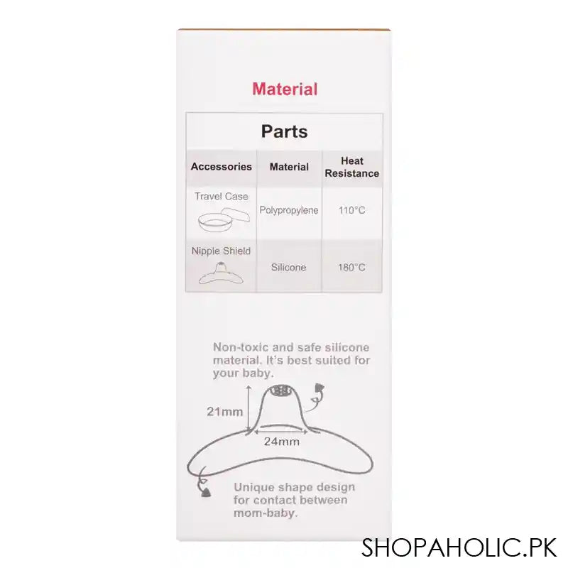 Farlin Nipple Shield 24mm, 2-Pack, AA-31010 - Image 3