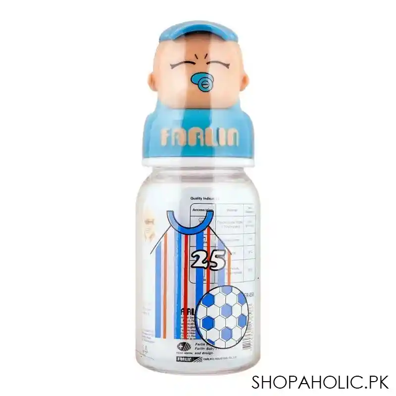 farlin sense developing baby feeding bottle, 250ml, per 757 main image